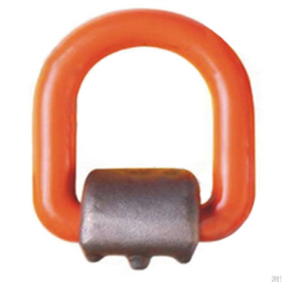 فولاد کربن فورج D Ring با پوشش قدرتی G80 جوش در حلقه های D با پوشش