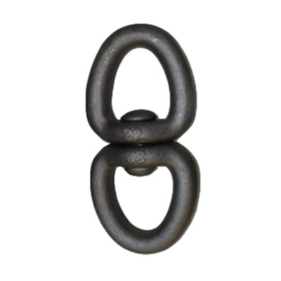 0.3T - 6T Marine Rigging سخت افزار دوچشمی گرد با روکش روی