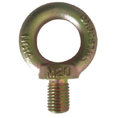 پیچ چشمی فورج گالوانیزه فولاد کربنی JIS1168 پیچ چشمی گالوانیزه M5 - M100