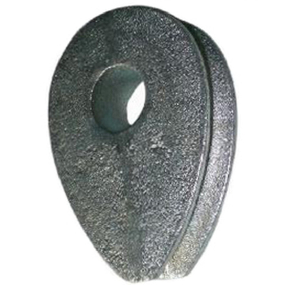 کابل طناب سیم DIN3091 Crosby Solid Thimble M8 To M40 0.122 - 12.74 کیلوگرم/پی سی