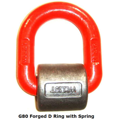 حلقه های D قابل جوش G80 فورج D با فولاد آلیاژی فنری 1.12T - 15T