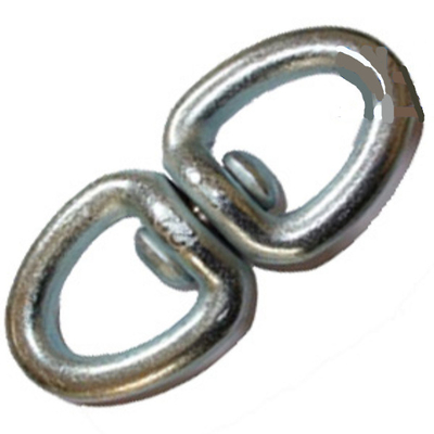 0.3T - 6T Marine Rigging سخت افزار دوچشمی گرد با روکش روی