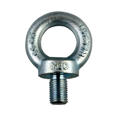 پیچ چشمی فورج فولادی کربنی گالوانیزه DIN 580 Eye Bolt M6 To M100