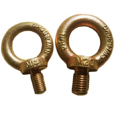 پیچ چشمی فورج گالوانیزه فولاد کربنی JIS1168 پیچ چشمی گالوانیزه M5 - M100
