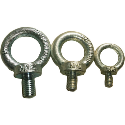 پیچ چشمی فورج گالوانیزه فولاد کربنی JIS1168 پیچ چشمی گالوانیزه M5 - M100