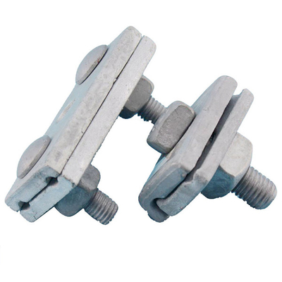 اتصالات خط برق فولاد کربنی فورج داغ HDG Surface Guy Wire Clamp