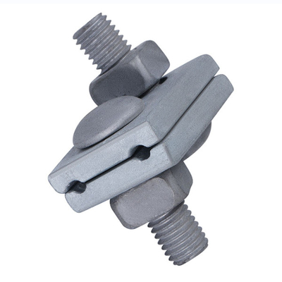 اتصالات خط برق فولاد کربنی فورج داغ HDG Surface Guy Wire Clamp