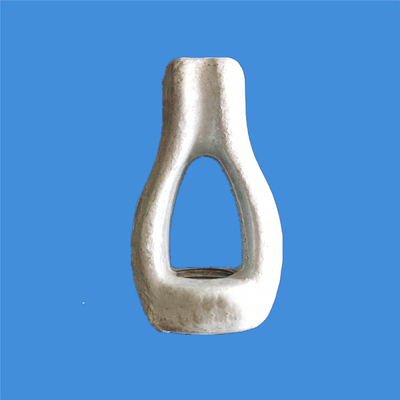 اتصالات برقی فولاد کربنی مهره چشمی انگشتانه HDG