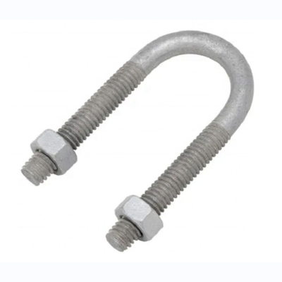 اتصالات برق 35KN HDG U Bolt 80MM - 140MM