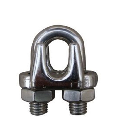 گیره طناب سیم جلا گیره کابل فولادی ضد زنگ نوع ایالات متحده 3 تا 76 میلی متر
