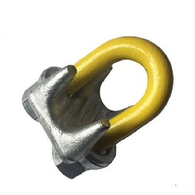 گیره طناب برقی فولاد کربنی نوع ایالات متحده گالوانیزه 1/8 اینچ تا 3-1/2 اینچ